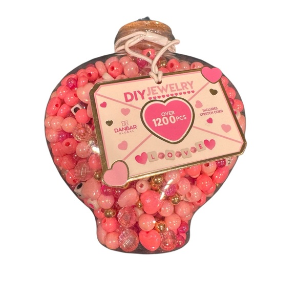 Other - DIY Jewelry Bead Kit - Pink Mix